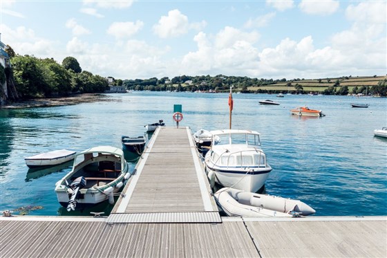 Our private pontoons