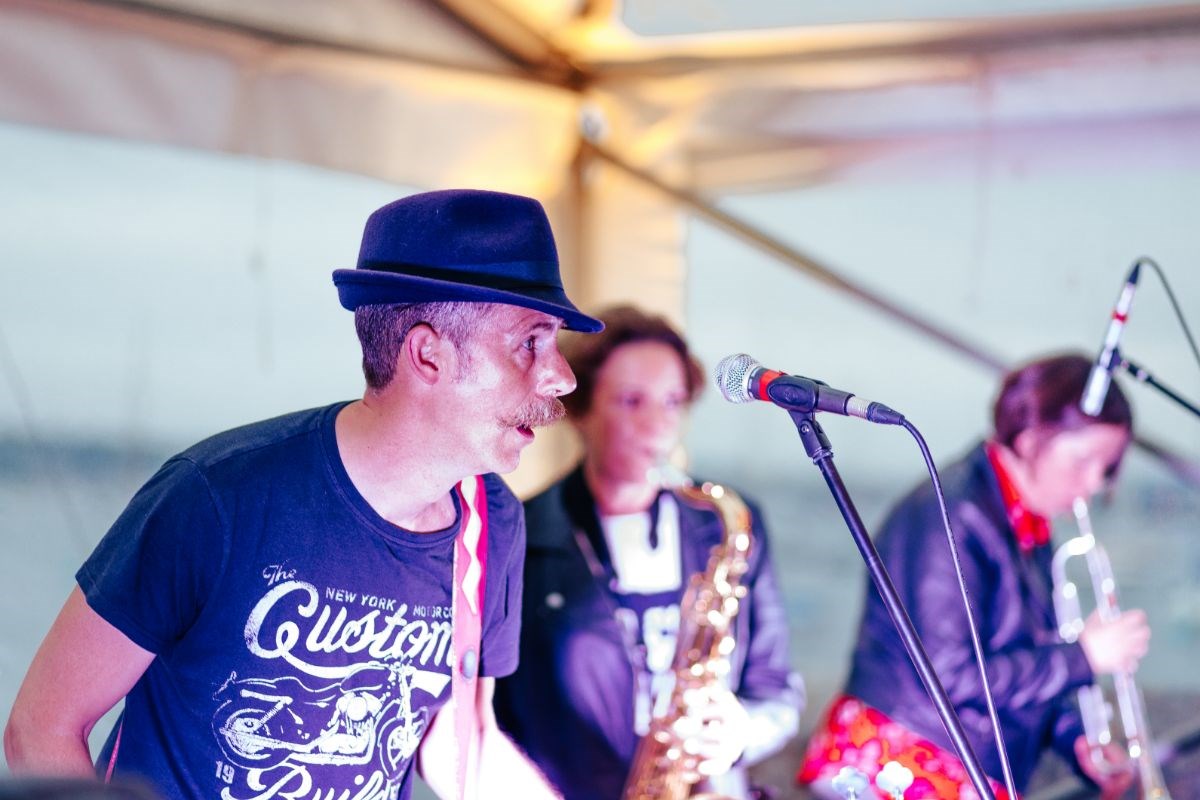 Music events in the pub marquee 