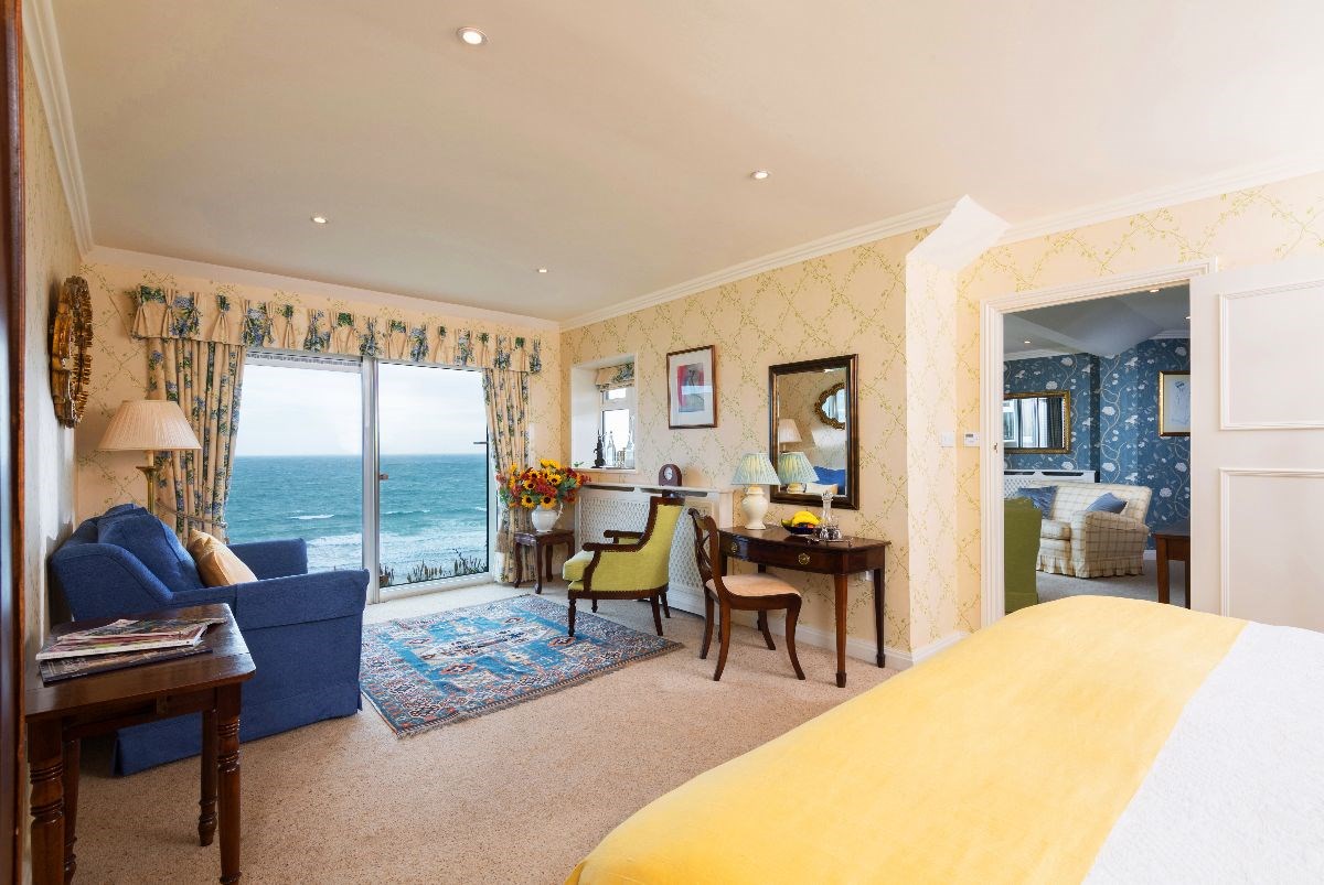 One of The Nare's Sea View Suites