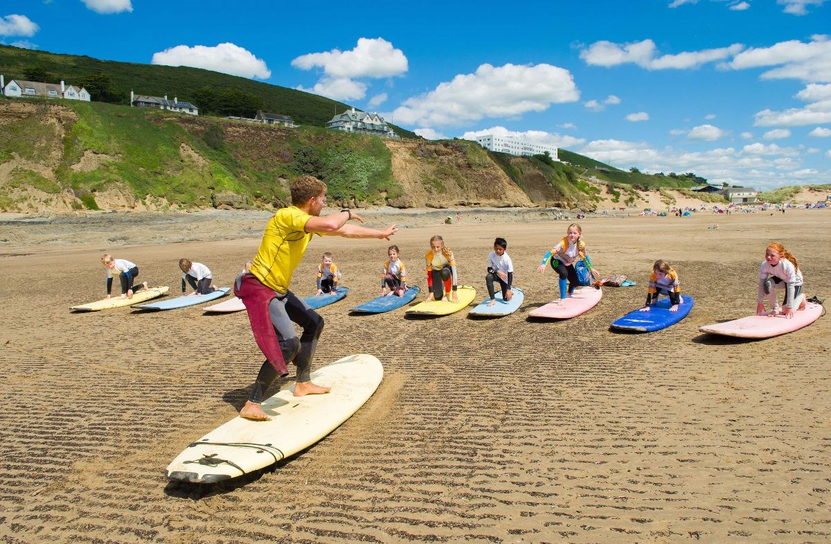 Fully inclusive surf lessons