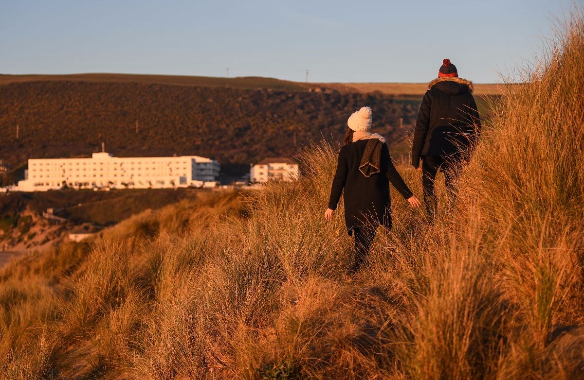 Winter at Saunton