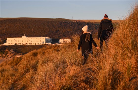 Winter at Saunton