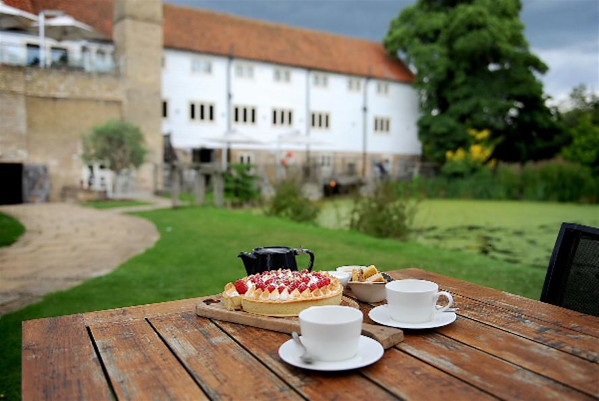 Cake by the pond