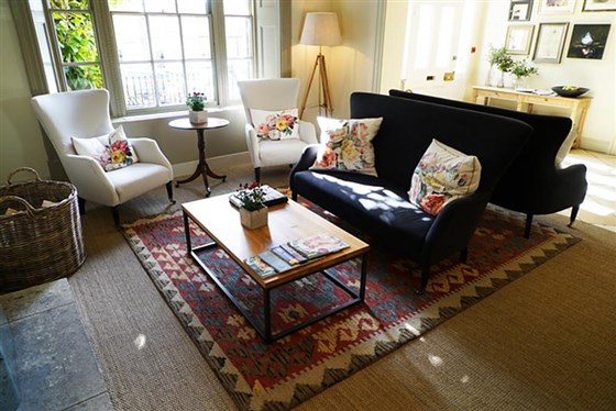Reception Area at Cotswold House