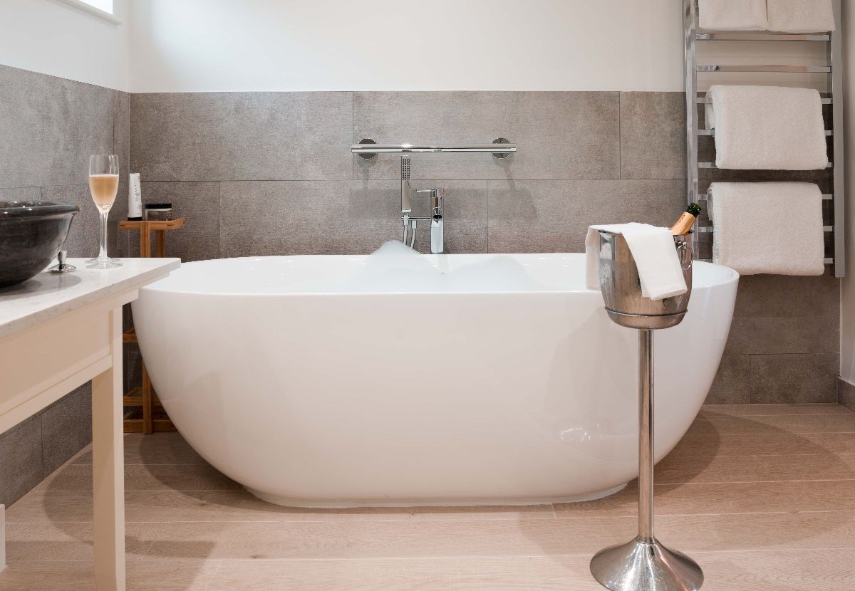 Freestanding baths in the NEW Hay Loft Suites