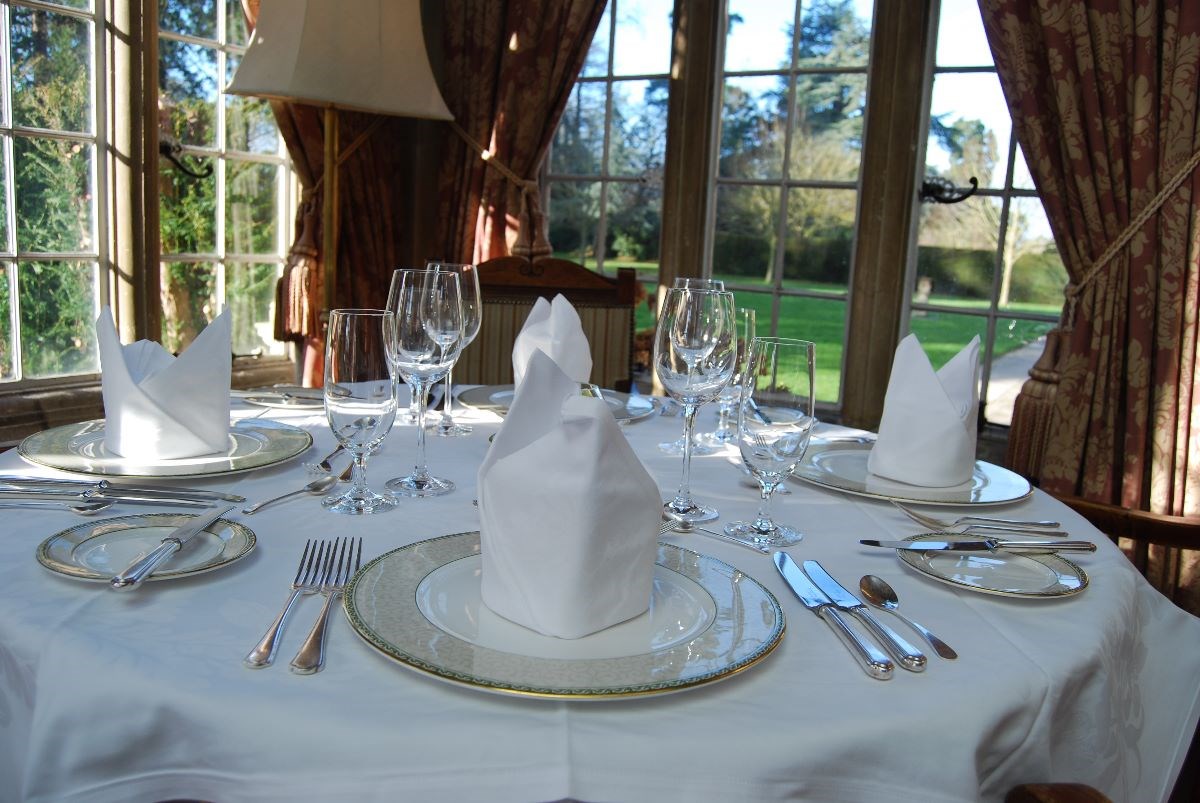 The award-winning Oak Room Restaurant 