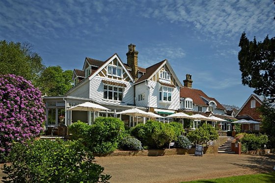 The front of Rowhill Grange