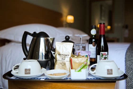 Tea & coffee making facilities as well as a minibar