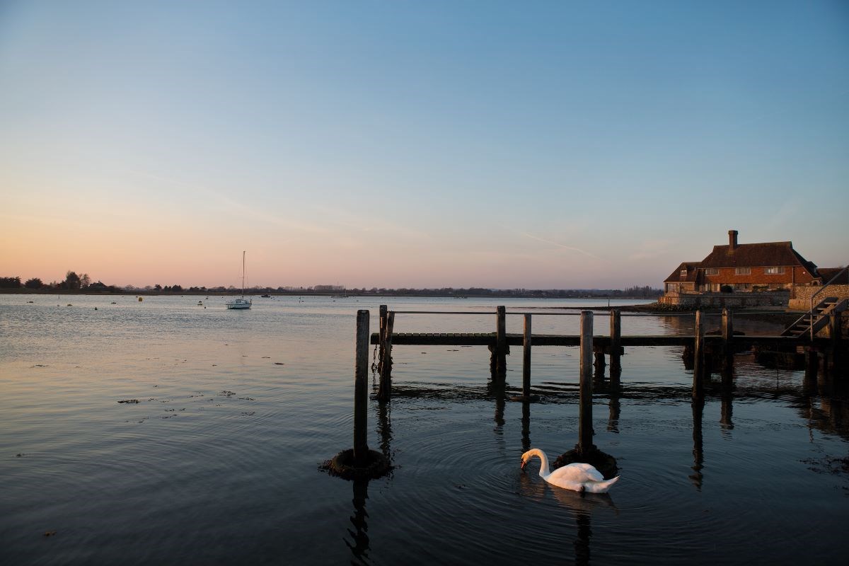 Bosham Harbour - a gentle 5 minute walk from the hotel