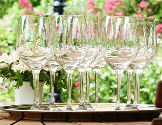 Drinks on the terrace
