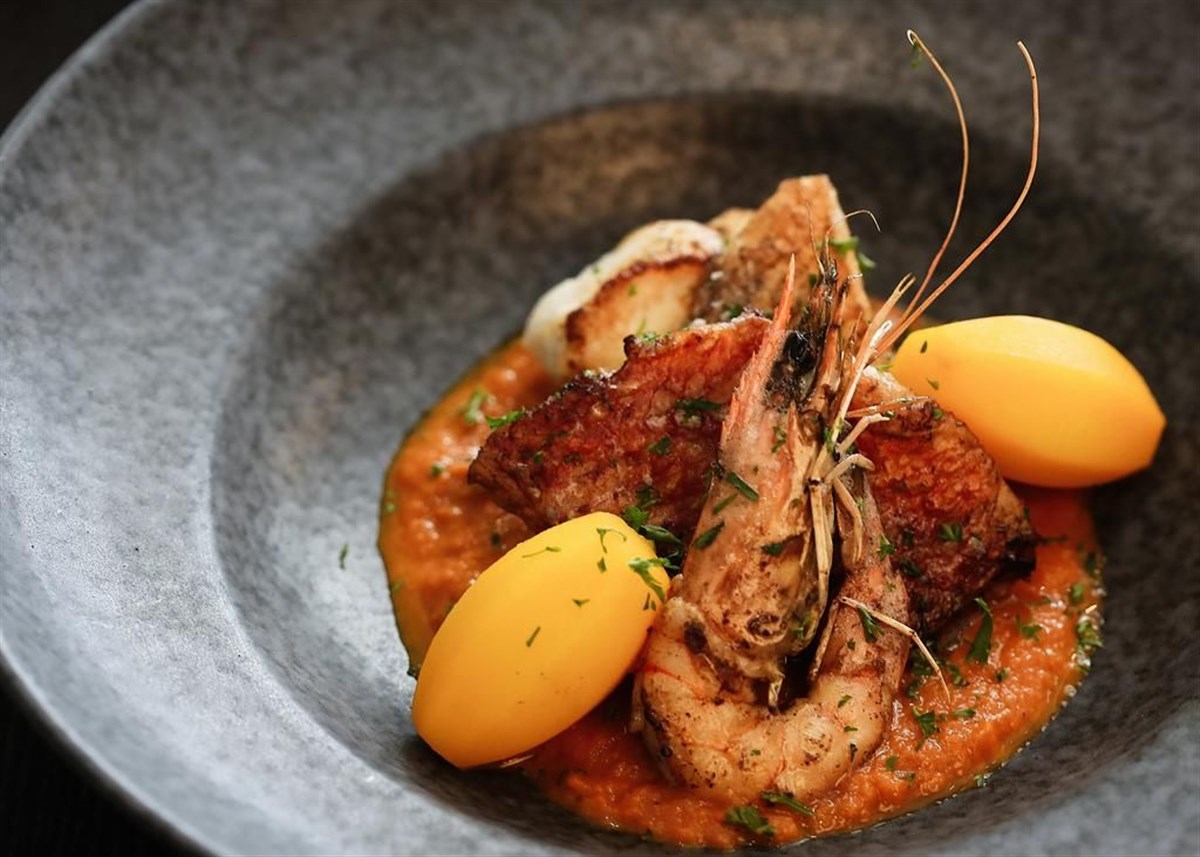 Restaurant food