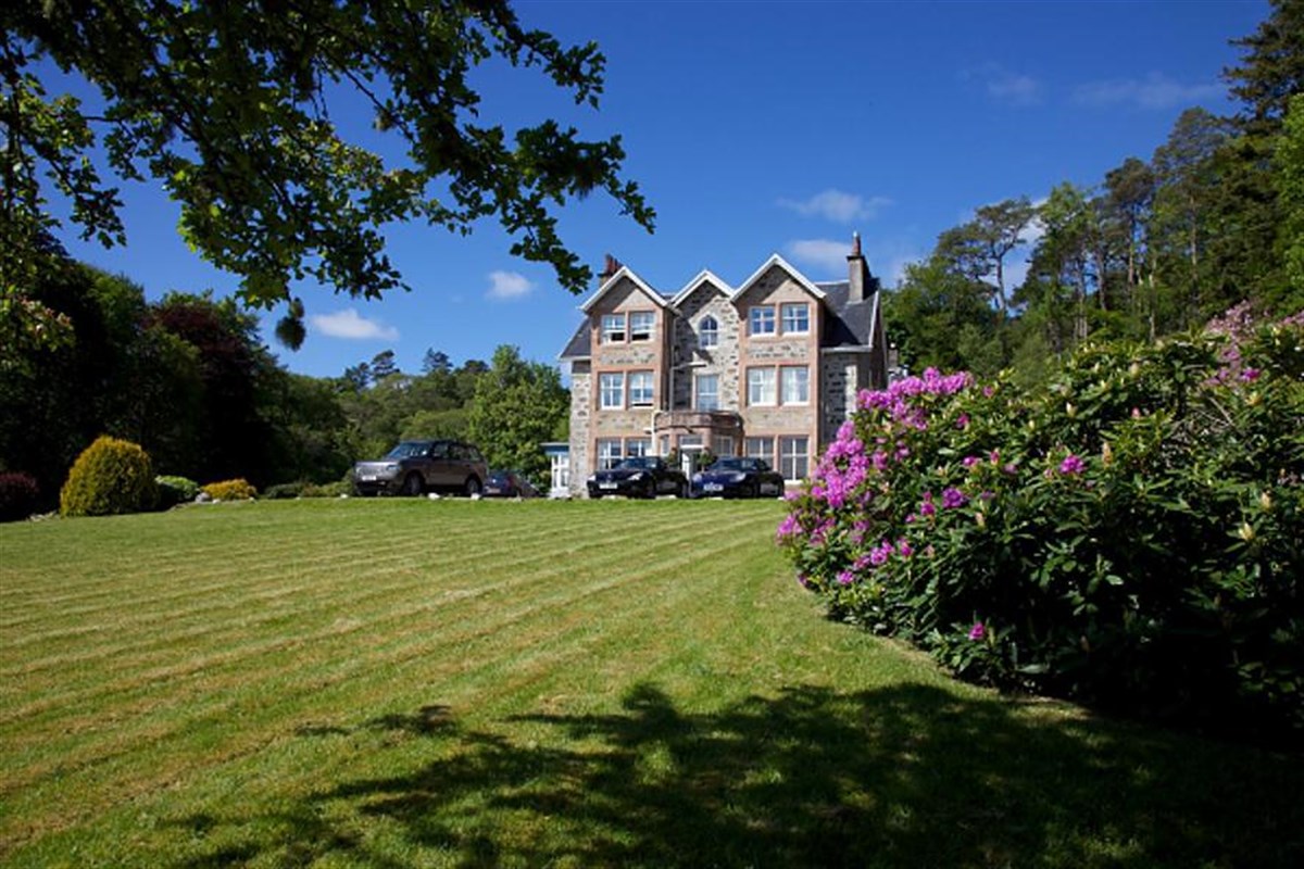 Exterior from the Gardens