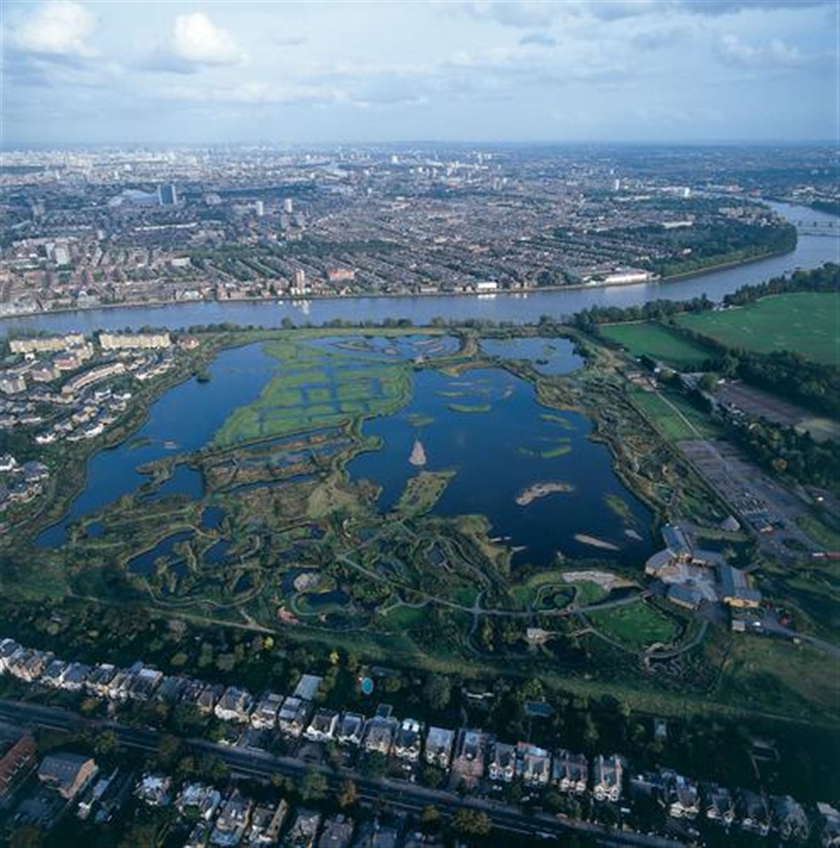 Aerial view by Berkeley Homes