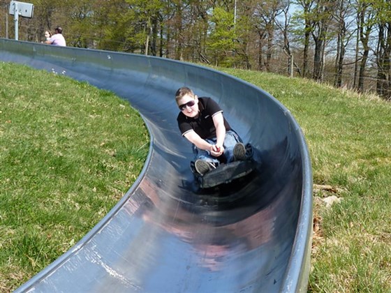 The Thunder Luge Toboggan