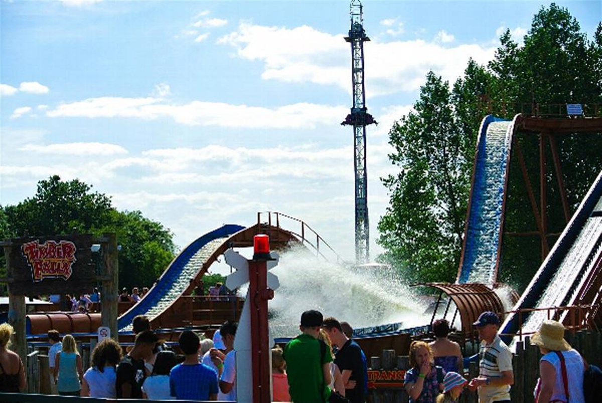 Timber Falls Log Flume