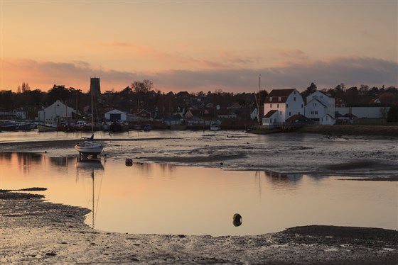View of the Deben from Sutton Hoo, Woodbridge <span style='font-size:8px;'>®National Trust Images/Justin Minns</span> 