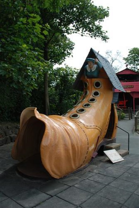 There was an old woman who lived in a shoe...