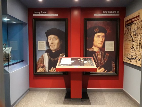 Bosworth Battlefield Exhibition Gallery credited to Leicestershire County Council