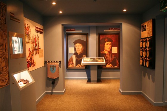 Bosworth Battlefield Exhibition Gallery credited to Leicestershire County Council