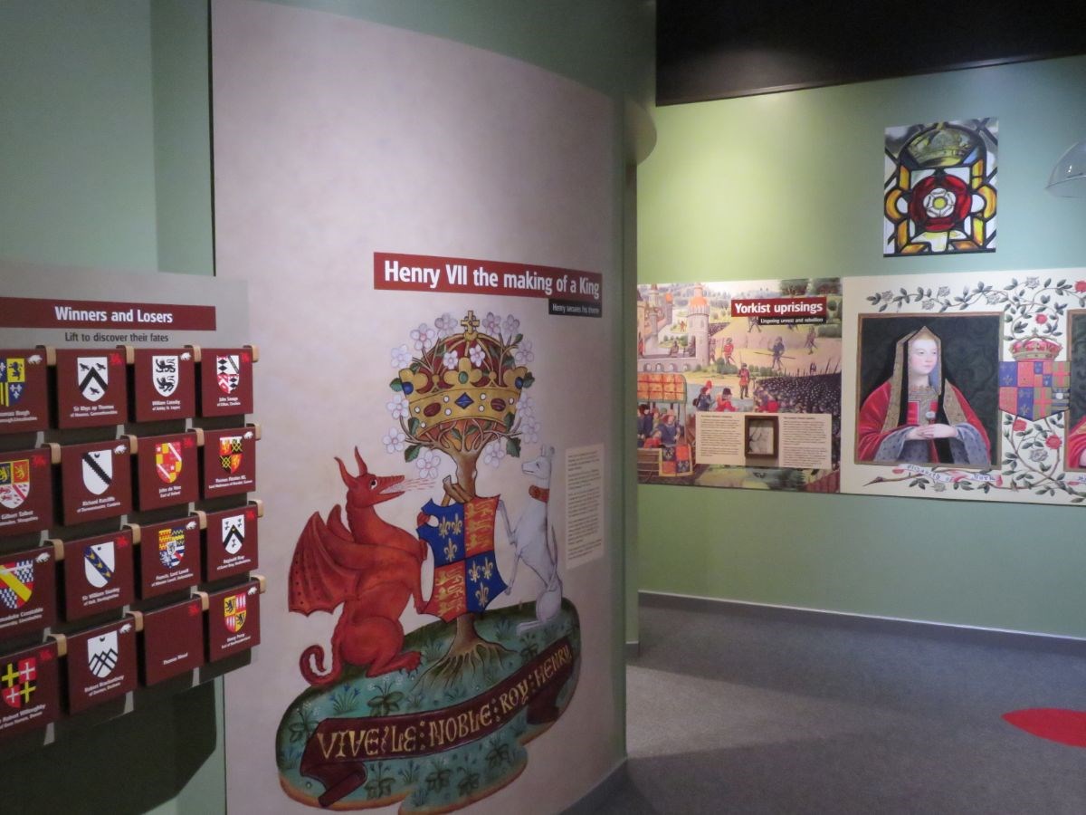 Bosworth Battlefield Exhibition Gallery credited to Leicestershire County Council