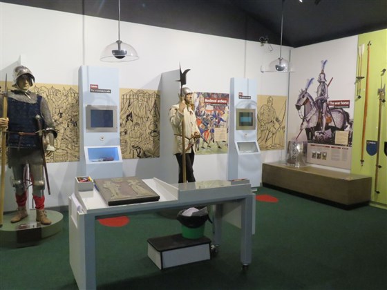 Bosworth Battlefield Exhibition Gallery credited to Leicestershire County Council