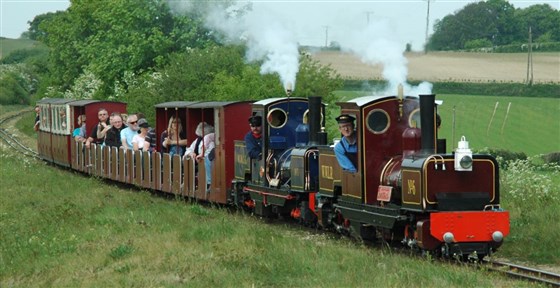 Longest 10 & a quarter inch gauge railway in the world!