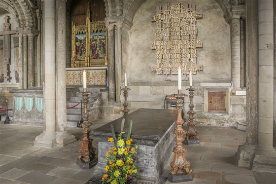 The Tomb of the Venerable Bede