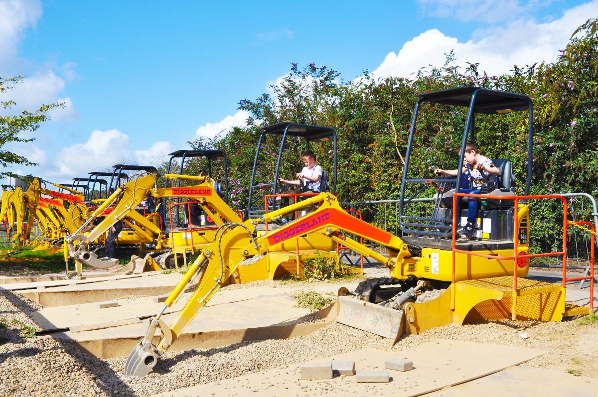 Buried Treasure at Diggerland.