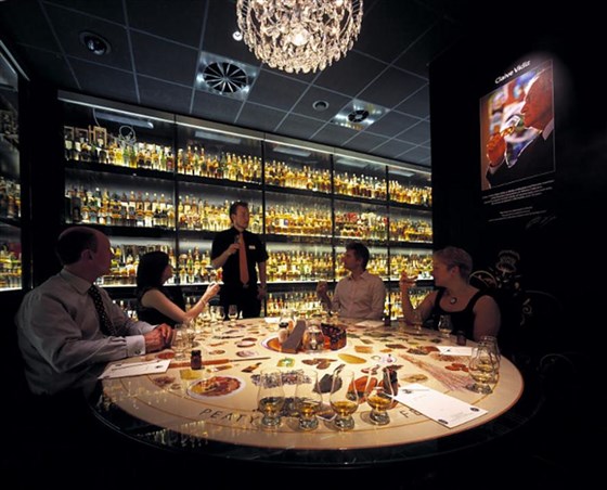 You'll get to sample some Whisky in The World's Largest Whisky Collection.
