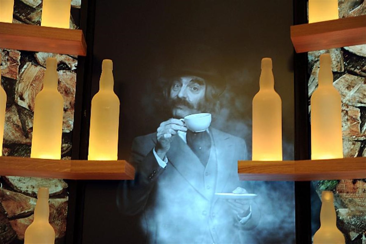 Keep an eye out for our friendly distillery ghost!