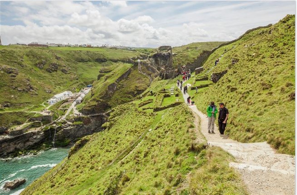  Stunning Landscapes at Tintagel <span style='font-size:8px;'>®English Heritage</span>
