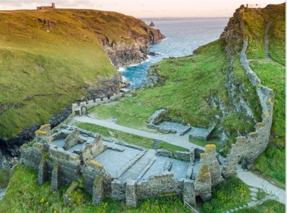  Stunning Landscapes at Tintagel <span style='font-size:8px;'>®English Heritage</span>
