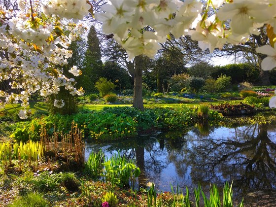 The Water Gardens in April
