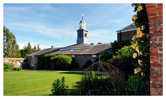 Clock Tower from Walled Garden