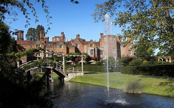 The Main House through the Moat
