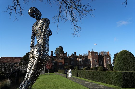 'Soaring Figure' Sculpture