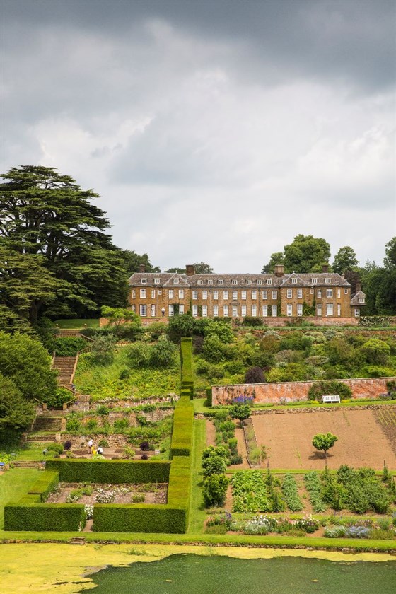 Enjoy spectacular views of the house and gardens from the mirror pool