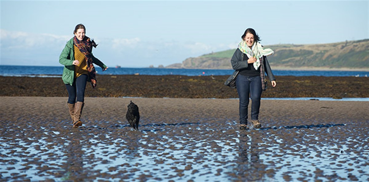 Culzean Castle, Beach walks <span style='font-size:8px;'> ® The National Trust for Scotland </span>