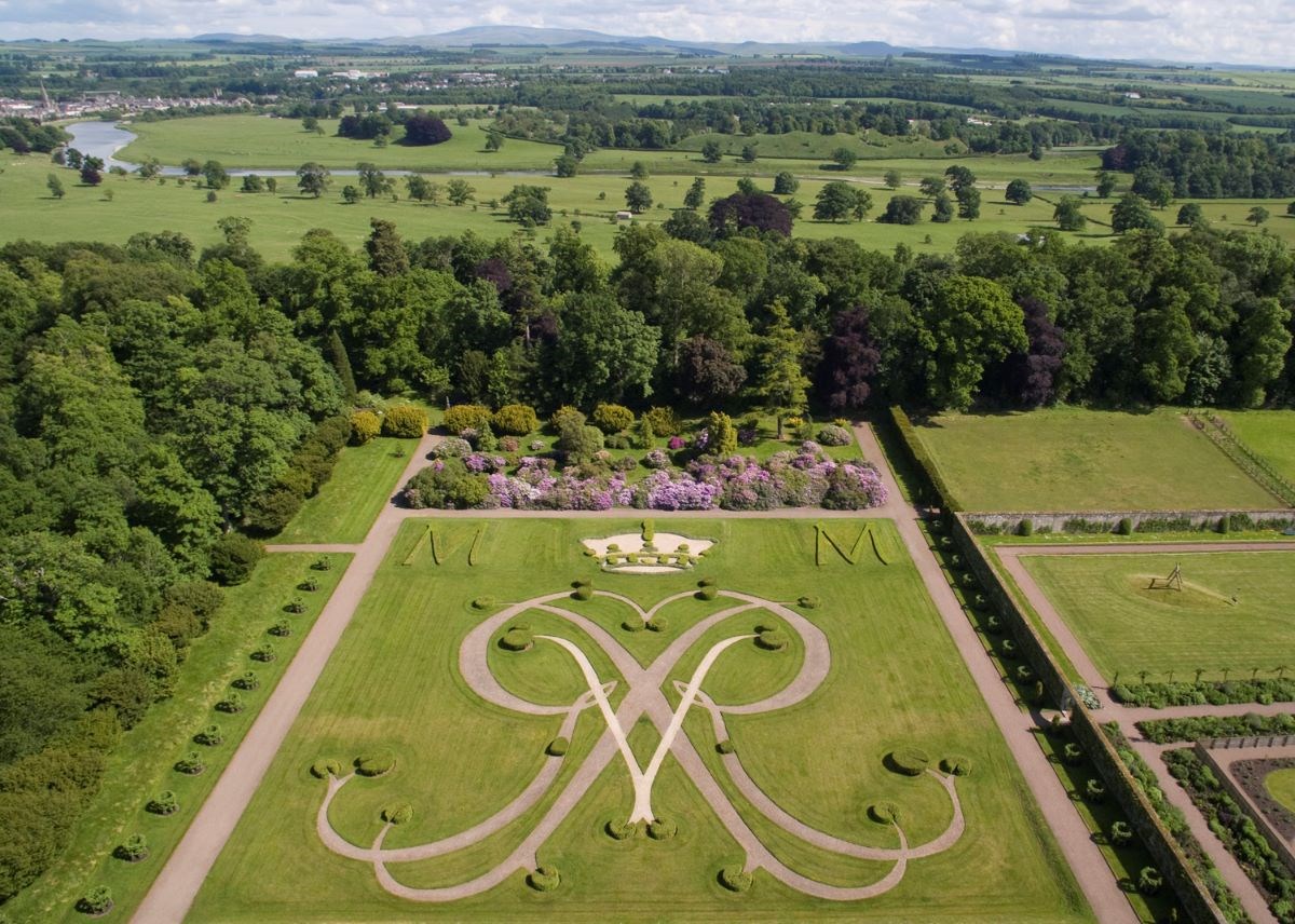 Millenium Garden from above