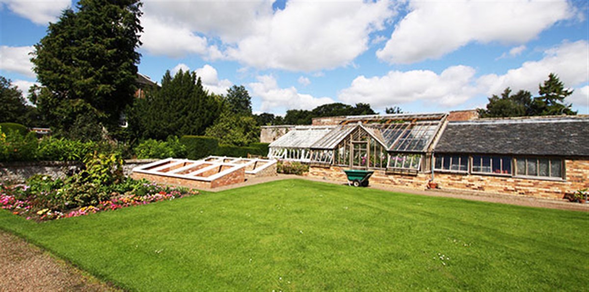 The greenhouses at Harmony® The National Trust for Scotland