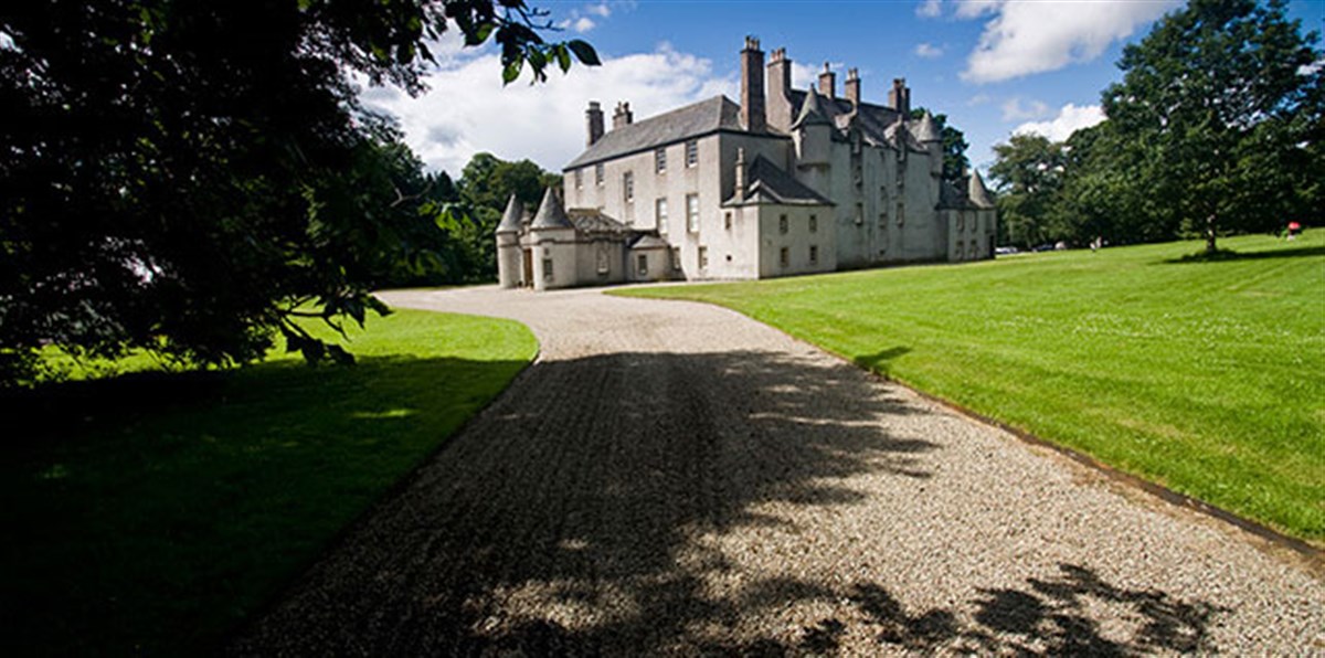 The Enterance Leith Hal<span style='font-size:8px;'> ® The National Trust for Scotland </span>