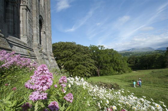Visitors at Penrhyn Castle, Gwynedd, North Wales <span style='font-size:8px;'>®National Trust Images/Paul Harris</span>