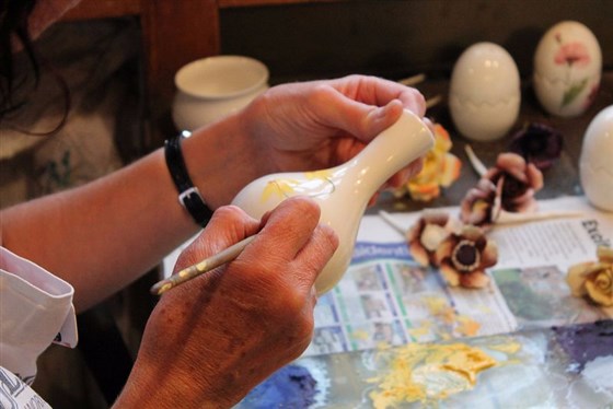 Gladstone Pottery Museum <span style='font-size:8px;'> accredited to Gladstone Pottery Museum </span>