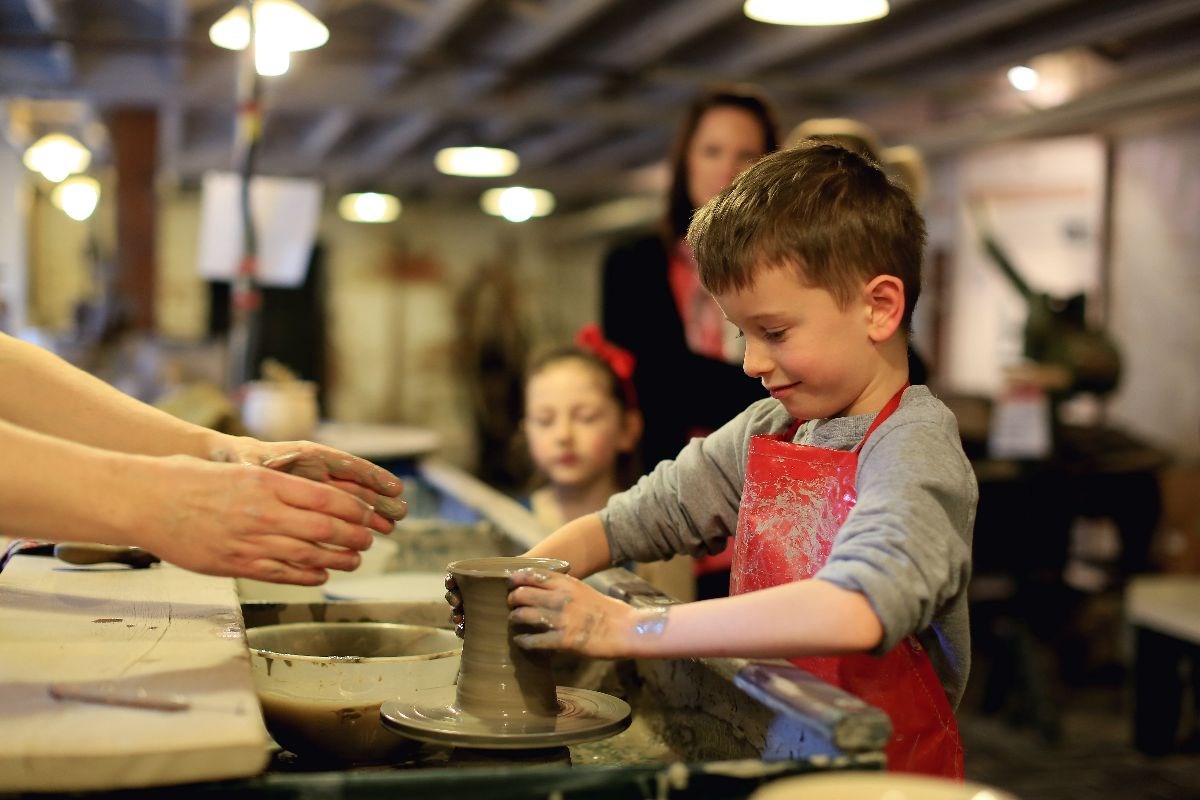 Gladstone Pottery Museum <span style='font-size:8px;'> accredited to Gladstone Pottery Museum </span>