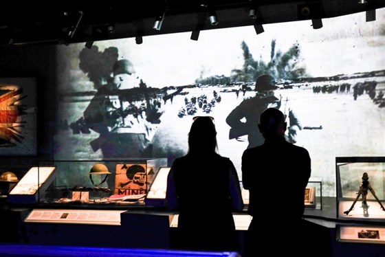 Impressive audio-visual displays at The D-Day Story