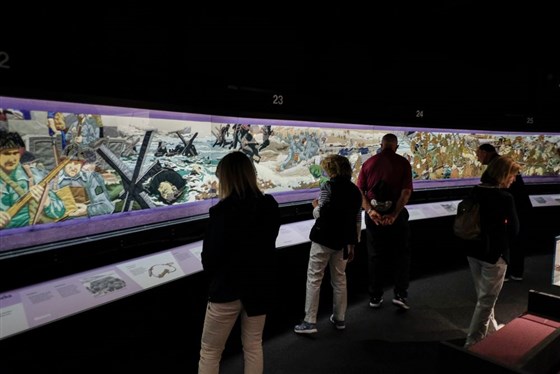 The famous 83-metre Overlord Embroidery