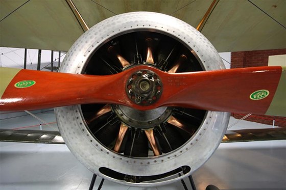 Sopwith Pup in Hall 1 at the Fleet Air Arm Museum