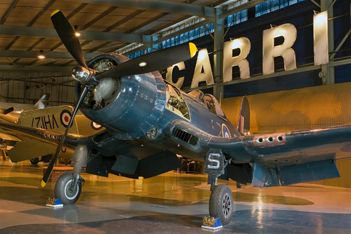 Corsair at the Fleet Air Arm Museum