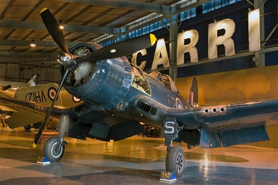 Corsair at the Fleet Air Arm Museum