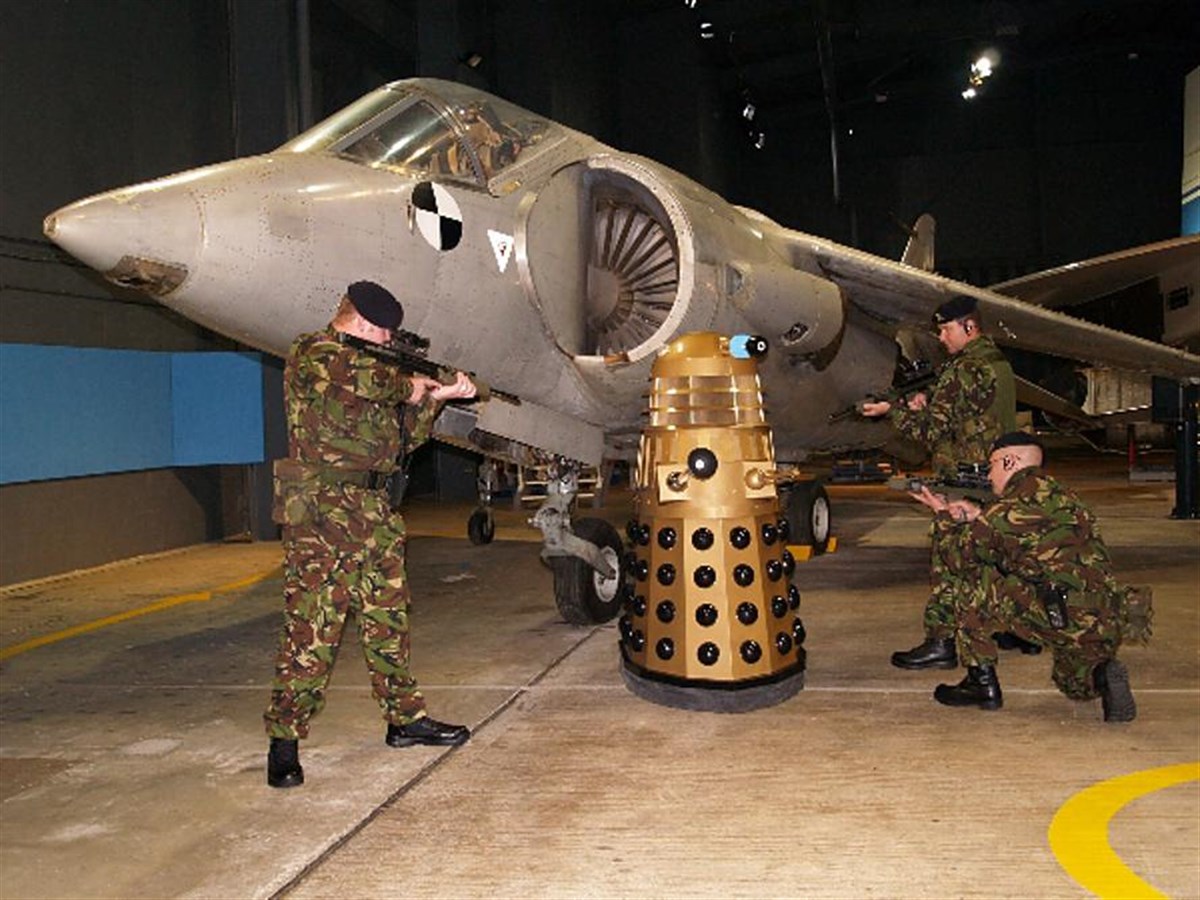 Dalek Invasion at the Fleet Air Arm Museum